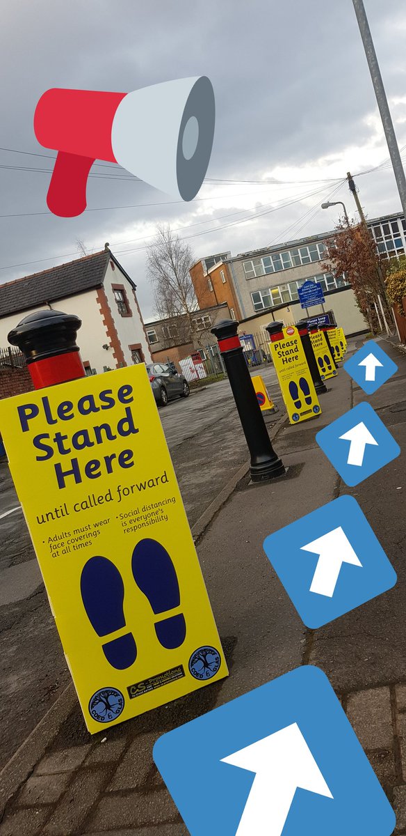CoedGlasMed's tweet photo. Have you seen our new signage, @CoedGlas? Please help us keep to the #CGway 👍.
✅ be ready -
by arriving and leaving promptly, not too early and not too late
⬆️ be respectful -
by following the signs and arrows on the floor
👥 be safe -
by keeping your distance & wear a mask https://t.co/nueQf9Pu9k