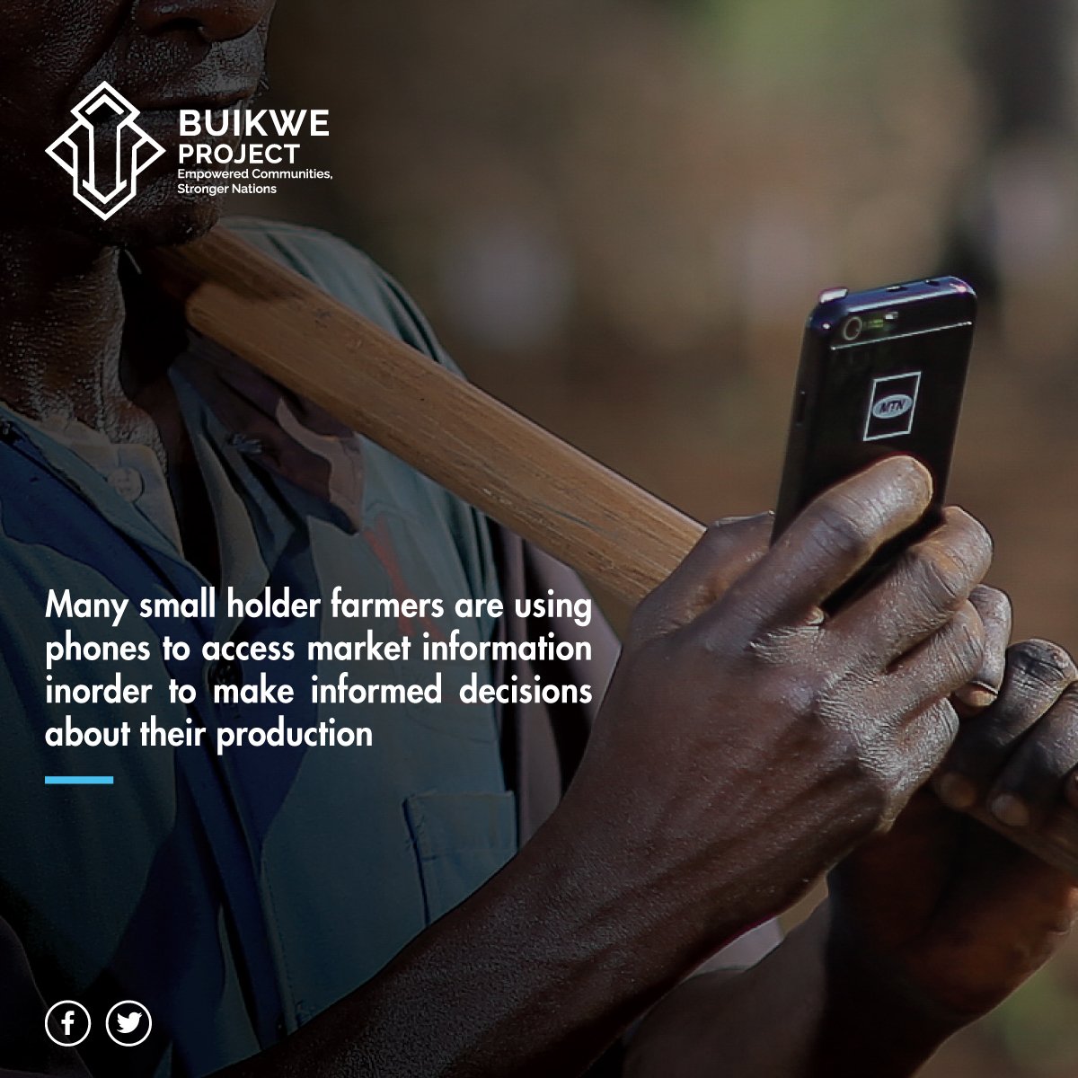 How can we catalyze new, coordinated solutions to the challenges small-holder farmers face in accessing finance?

#BuikweProject
#Smartfarming