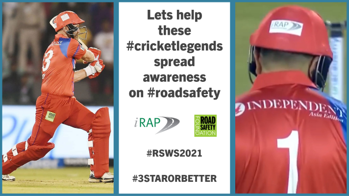 iRAPSavingLives's tweet photo. Last game before the @RSWorldSeries finals - #EnglishLegends vs #WestIndiesLegends
Wishing the #RoadSafetyLegends @LegendsEngland good luck! If you see our logo on your screen, make sure you tag us so we can #spreadtheword #saferroads #savelives @RSWorldSeries @SafeRoadDesign https://t.co/mFFDZiETBw