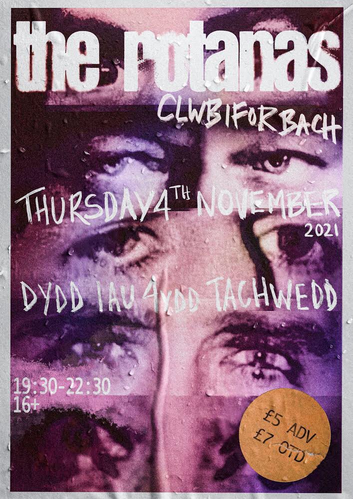 JacksonLucitt's tweet photo. #UppaFuckinTanas

@TheRotanas headline show at Cardiff’s @ClwbIforBach is now on November 4th (2 days after my birthday).

Who’s coming?

https://t.co/nuSwR0kkJY

#UFT #Tanas #TheRotanas #Gritpop #Britpop https://t.co/qSpTDULOii