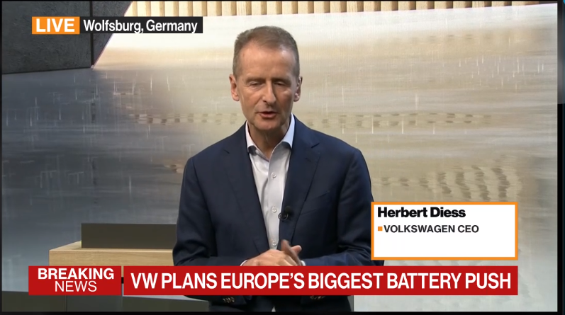 LIVE🔴 <a href="/BloombergTV/">Bloomberg TV</a> #interview with Herbert Diess, CEO of Volkswagen AG📹

Check out the Interview here ➡️bloomberg.com/live/us