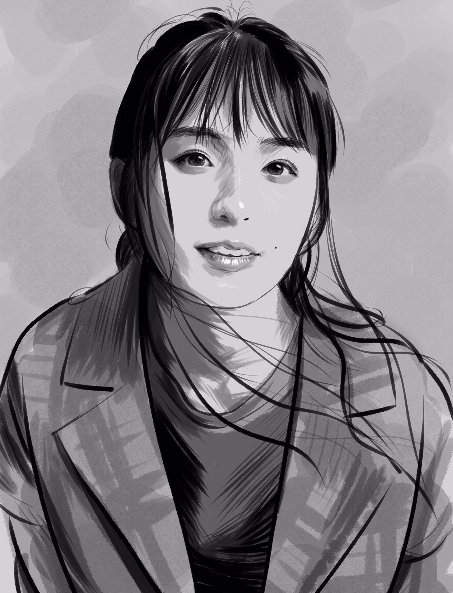 大園桃子　乃木フェス猪イラスト 大園桃子 乃木フェス猪イラスト - アイドル