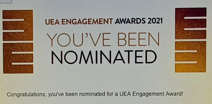 Wow! Two nominations for my PreUniversity Skills Programme now in its 10th year. @biouea @uniofeastanglia