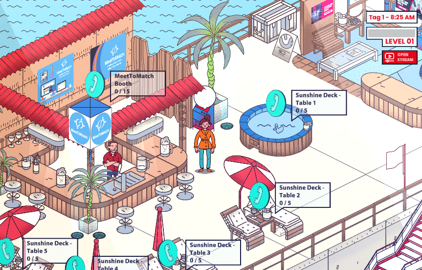 Day one of <a href="/hamburg_games/">Hamburg Games Conference</a>. Chilling on the sunshine deck at the bar!