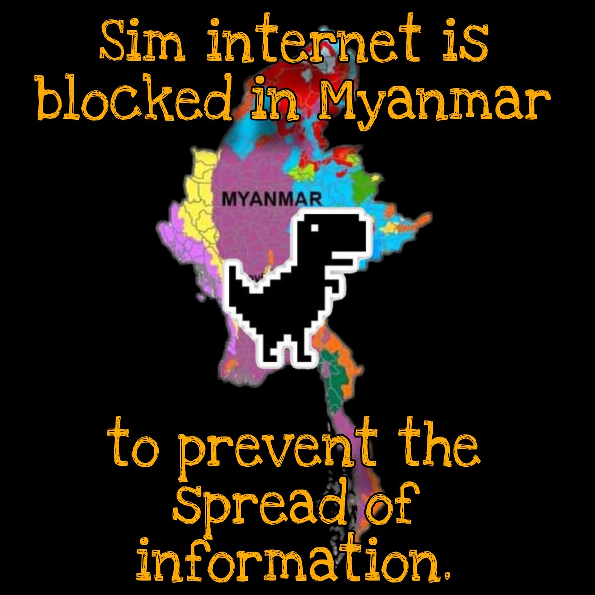 YNyein1's tweet photo. There are many cities and regions in Myanmar that do not have Wi-Fi.  Some cities have wifi.They need theInternet to get their information. Internet data has been banned in Myanmar since 15.3.2021.Will human rights abuses remain the same?
#whatshappeningnowinmyanmar
@BBCBreaking https://t.co/AMyZ7AxFS5