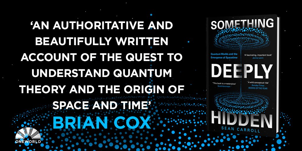 HarperCollinsIN's tweet photo. #SomethingDeeplyHidden by @seanmcarroll is an informative guide about quantum physics that debunks myths, resurrects the Many-Worlds interpretation, and successfully explains the complex concepts of quantum reality and multiple universes.
Pre-order now: https://t.co/ui1JcGZpQp https://t.co/XitoalvuWO