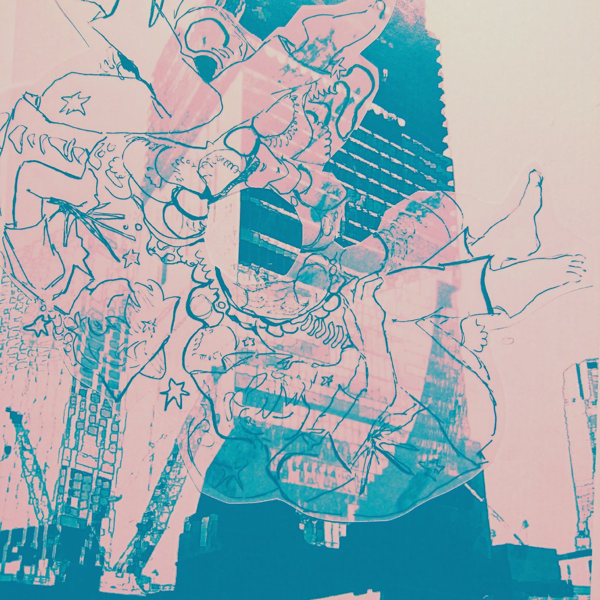 ここ最近はこんな感じの写真とコラージュした絵と詩をまとめたコピ冊子を制作しようとしてます

(画像は加工で遊んだものです 