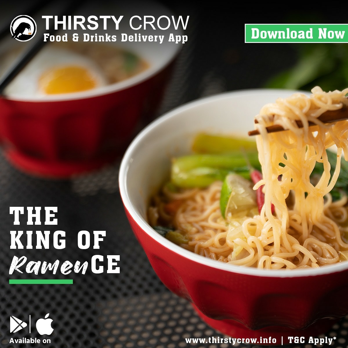 thirstycrowapp's tweet photo. Don't Be Upsetti, have some Spaghetti!
Download the THIRSTY CROW APP NOW and Order Your Favourite Food and Drinks.
#foodie #enjoyresponsibly #instafood #stayhome #homedelivery #staysafe #drinks #deliver #tcrocks #tclive #mumbai #youorderwedeliver #ThirstyCrow https://t.co/DLcVbJ0wCK