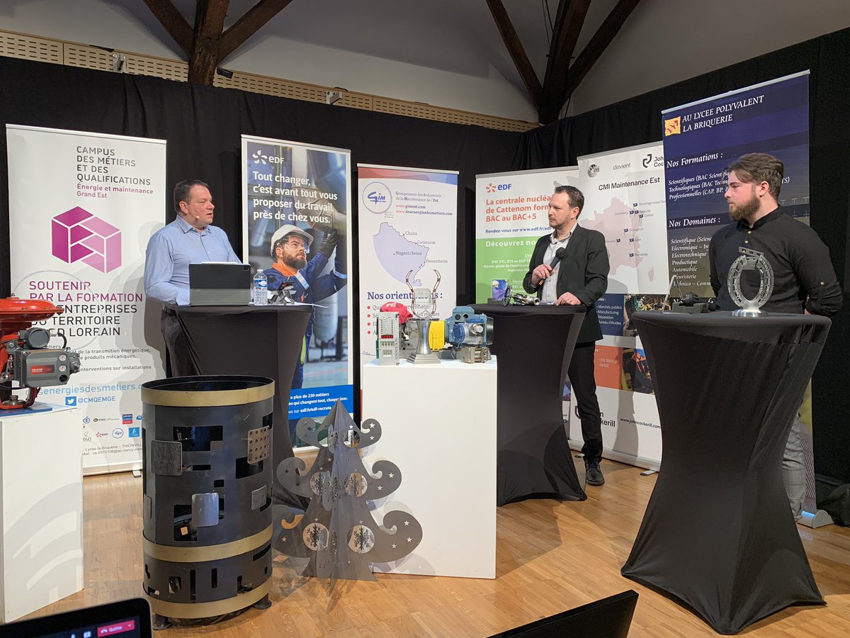 Le 1er live de Live Campus Industrie sur le thème de la Chaudronnerie a commencé ! Rejoignez-nous ! Le lien est sur le site desenergiesdesmetiers.com