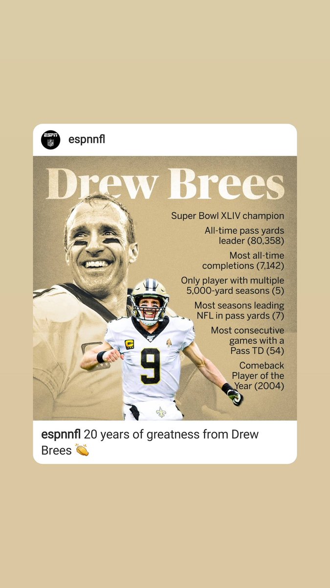 DJFreakyFr3d's tweet photo. Thx Drew Brees ⚜

#DrewBrees https://t.co/A6q9TQHJnh