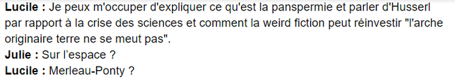 LaFinitude's tweet photo. Cet après-midi nous enregistrons le cinquième épisode de La Saveur de la finitude, dont le conducteur ressemble à une pièce de théâtre infernale. https://t.co/OpUV7yfP0h