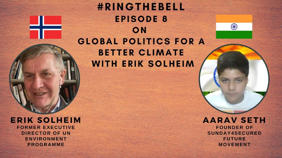 Erik Solheim tweet media