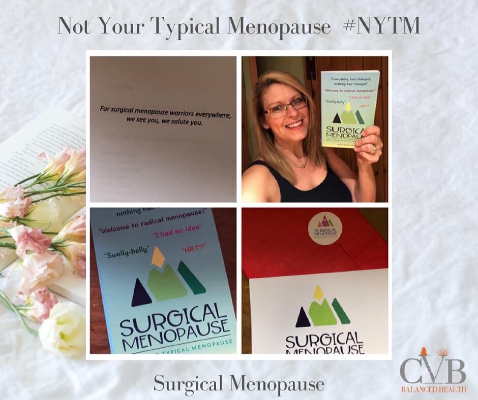 So very privileged to have been asked to contribute alongside other awesome women to this much needed book on Surgical Menopause.  

Remember, 'Knowledge is Power' 
🧡🤍🤎

#NYTM #surgicalmenopause #womensupportingwomen #womenshealth #CVBBalancedHealth #knowledgeispower