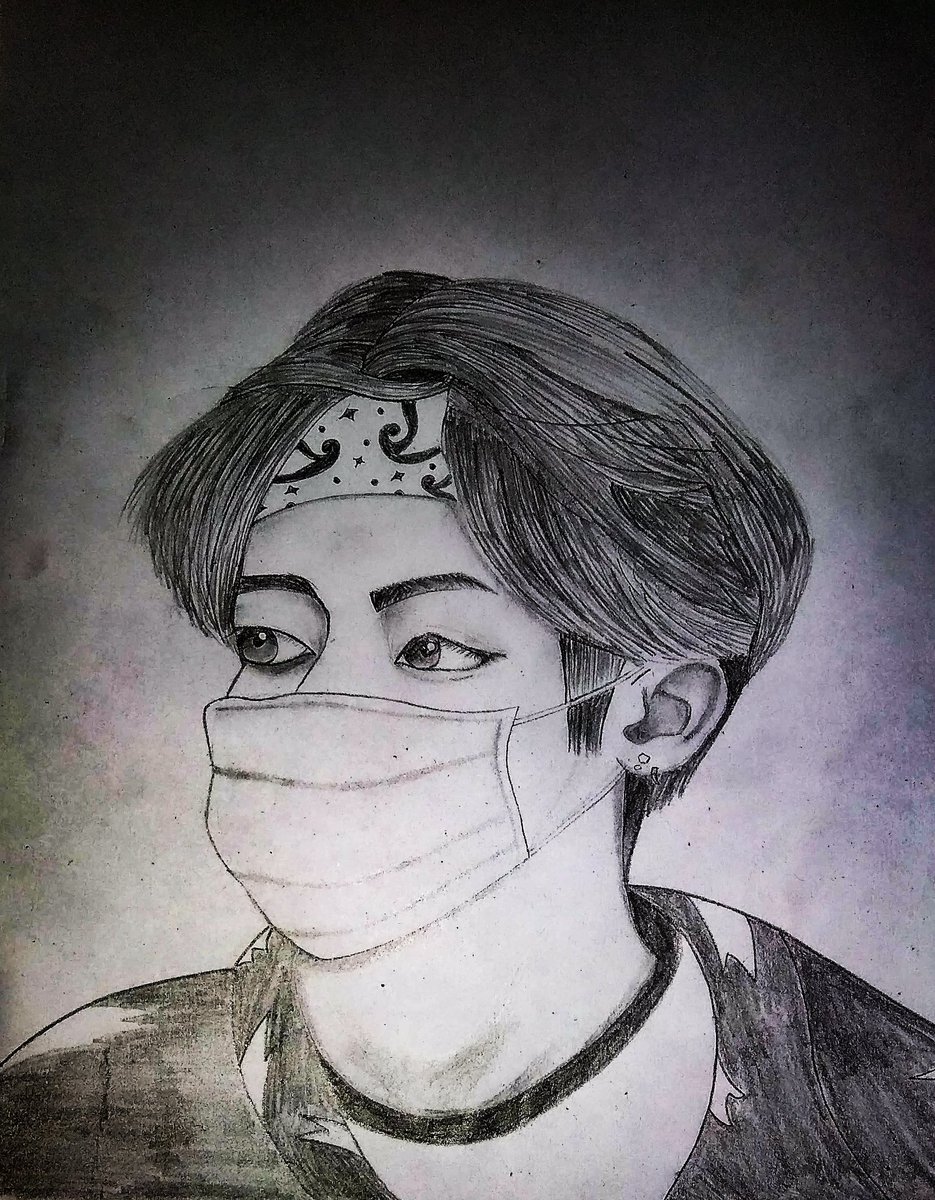 _RUHE7_'s tweet photo. I really tried my best๐. When i started to draw him, i was sure that it will not look like Taehyung. But after finishing the drawing i think it's looking like Taehyung ๐
How is it??
Waiting for Taehyung's selca๐
@bts_bighit
@BTS_twt
#BTSOurGreatestPrize
#IntheStarswithBTS https://t.co/i3J6ZSIwOY