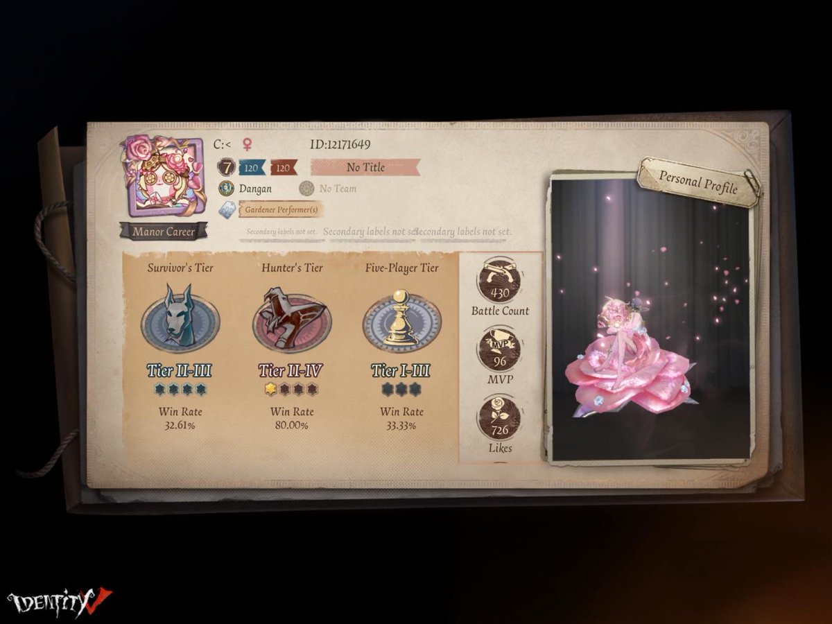 Brrreeeaaaddd's tweet photo. I'm playing Identity V. Fancy a game? https://t.co/tfDAsSFRUf