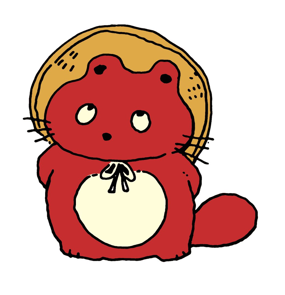 「狸 」|ヒダカナオトのイラスト
