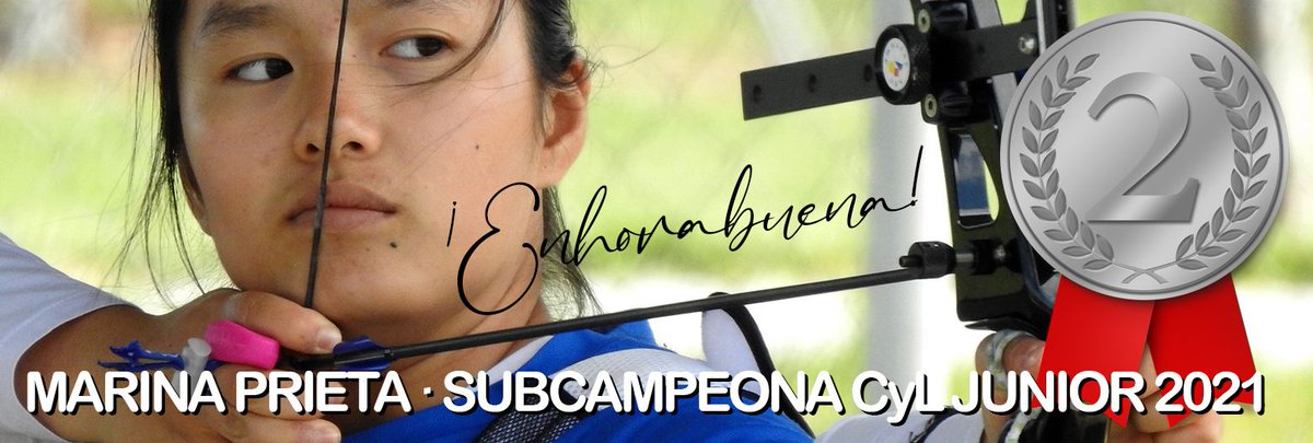 Marina Prieta -- Subcampeona CyL Sala Junior 2021
¡Enhorabuena!
#ArquerosDeSolPower #CompetirEsDivertido