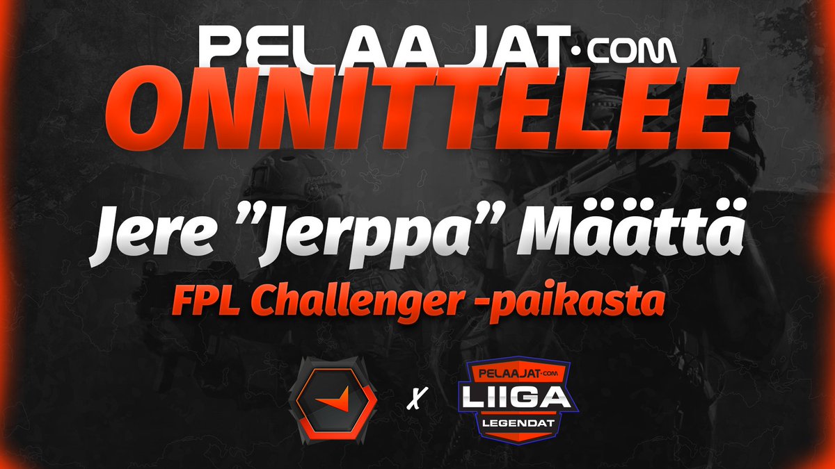 PelaajatCom's tweet image. 🎮 Ilouutisia Pelaajatcom Liigasta: Jere ”Jerppa” Määttä eteni FPL-haastajaliigaan! 🏆

Lue aiheesta lisää Pelaajatcomin sivuilta 🤩

🔗 pelaajat.com/esports/jerppa…

#esportsfi #csgofi #pelaajatcom #faceit #pelaajatcomliiga