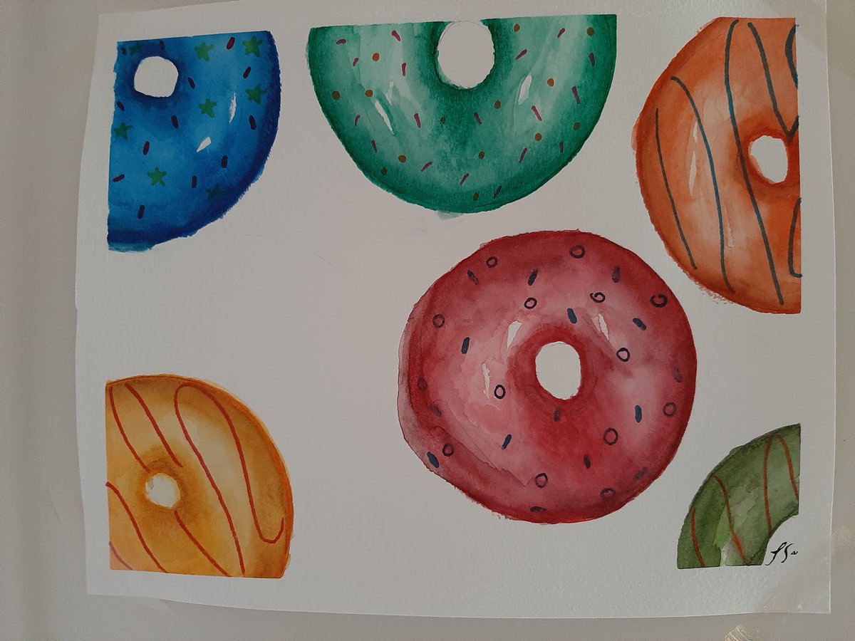 hccs1978's tweet image. Jasmine has been practicing watercolour painting during lockdown. They look so real! Did you practice a new skill over lockdown? Share it with us @hccs1978 #hccslearning