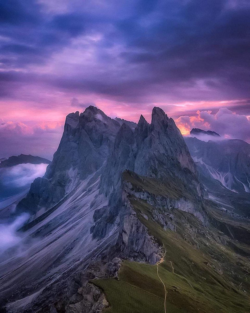 Seceda, Italy... Photo by Rachsrewartnz...