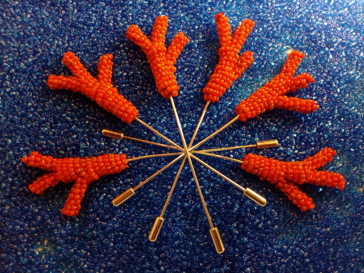 Marisa_venetian's tweet photo. Cerchi un regalo originale e accattivante per la #festadelpapà? 
Sapevi che i miei #Spilloni in #vetrodiMurano, a forma di #Corallo, sono #Unisex?
Ogni #spillone è #fattoamano con orgoglio e particolare attenzione ai minimi dettagli. https://t.co/NJjNYwjLQb
 #marisaconvento https://t.co/FYgIvonUOk