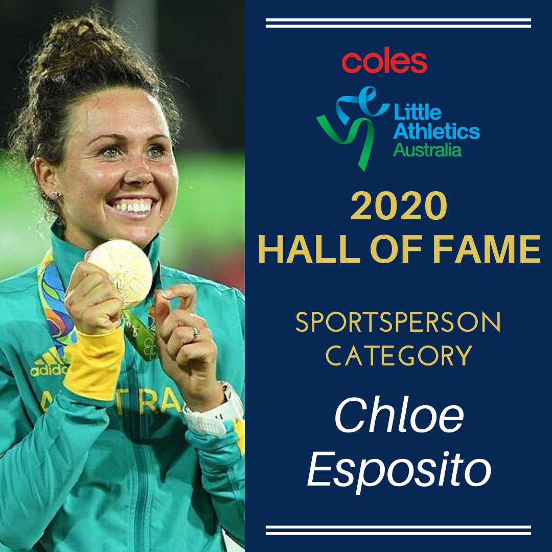 Congratulations to former Liverpool City Little Athlete <a href="/chloeesposito91/">Chloe Esposito</a> on being inducted into the <a href="/Coles/">Coles Supermarkets</a> <a href="/LittleAthsAust/">Little Athletics Aust</a> Hall of Fame in the Sportsperson Category.  

Chloe still holds Liverpool City records in the U14 1500m and U15 1500m and 3000m. 

littleathletics.com.au/six-outstandin…