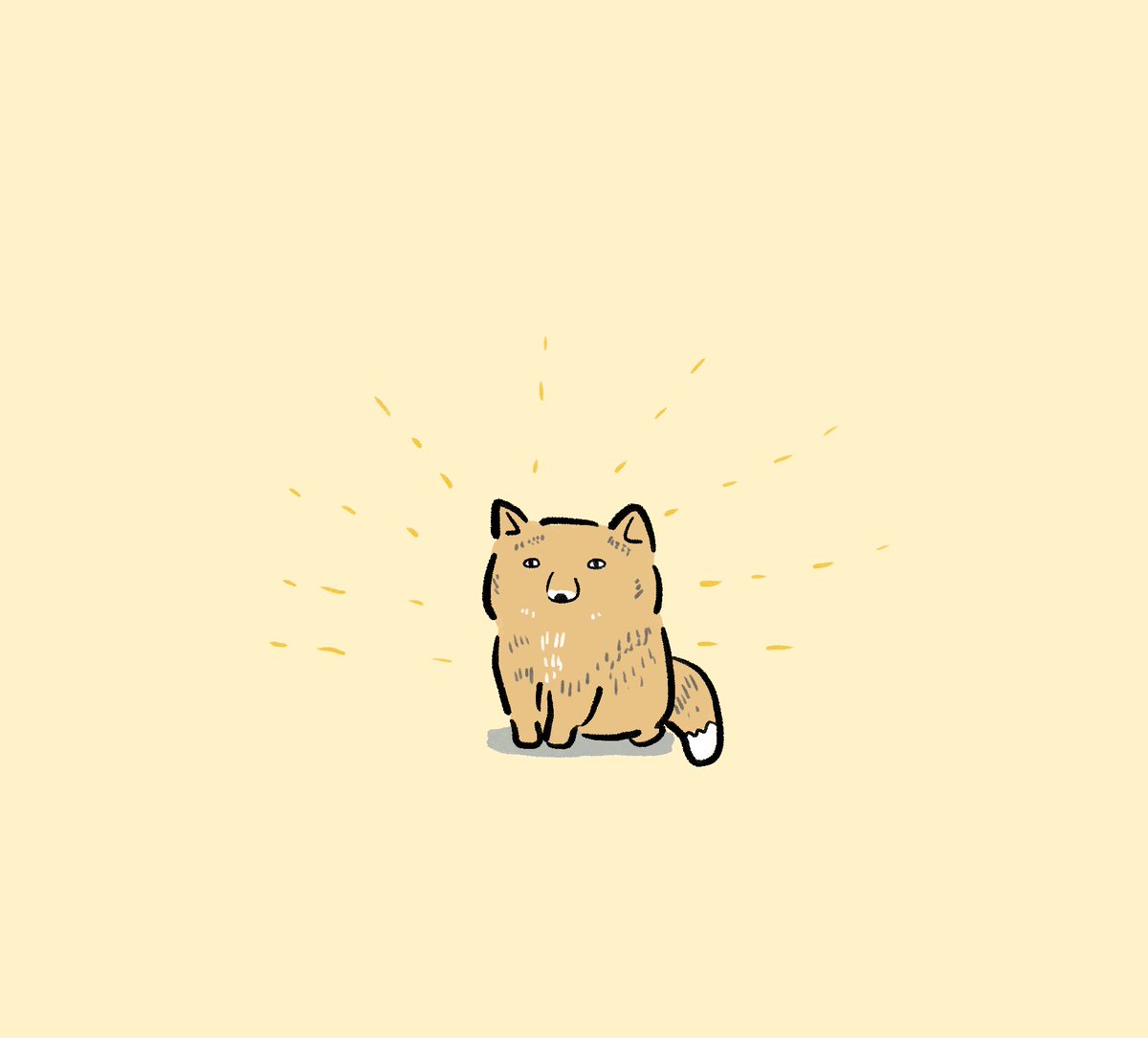 この前描いたチベットスナギツネチャンで待ち受け作りました サイズ適当なんですけど 栗熊ひろよのイラスト この前描いたチベットスナギツネチャンで待ち受け作りました サイズ適当なんですけど 栗熊ひろよのイラスト