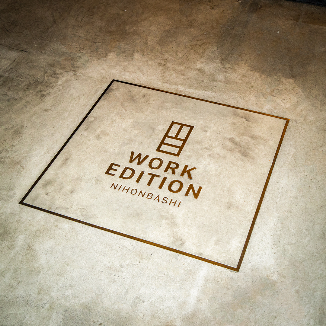 GRAPHITICA's tweet photo. 以前弊社がロゴ制作を担当した「&amp; Work Nihonbashi」が「WorkEdition」になりました。刷新を意味するネーミングで、引き続き弊社がロゴを担当しました。
#logo #sign #design #workedition #office #renovation #renewal #nihonbashi #tokyo #日本橋 #刷新 #graphitica https://t.co/zEnaH2VVzi