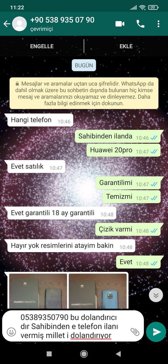 namso1470's tweet photo. #Sahibinden e şikayet ettik Sahibinden yinede bu dolandırıcı yı ilandan çıkarmadı https://t.co/X4cN6gmPIB