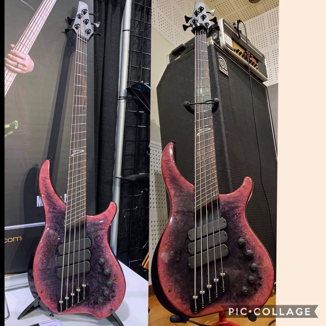 何気にネットで見てたんですが

NAMM2019モデルて言うてたけど、自分が持ってるのは並んでたのと同じ仕様で作ったと思ってた・・・
じゃなくて、これってホンマにNAMMshowに並んでたやつなんですね(ー∀ー；)ｽﾞｶﾞｰﾝ
杢目が一緒やから間違いなさそう