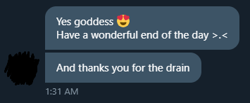 GoddessDva's tweet photo. Another whiteboi put in place by me. I really just love how I can get them to admit anything and everything. This cute little cuck just couldn't get enough of begging me while telling me how inferior he really is.
So, who's next? 🖤💸 https://t.co/zfxdCO3Pn4