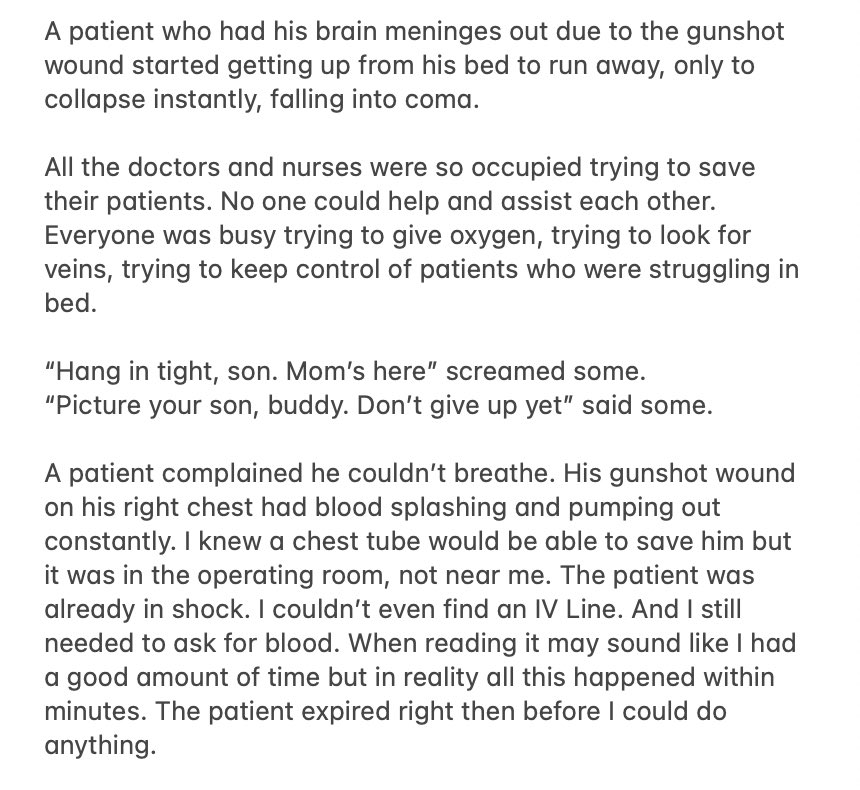 maytoekhine's tweet photo. I came across a post written yesterday by a doctor who volunteered to help out in #HlaingTharyar hospital on the day of the deadliest crackdown in the area, 14th March. I translated most of it, hoping it gives us a glimpse on how harsh the reality was on that day. #Myanmar https://t.co/NK7R7jb63Q