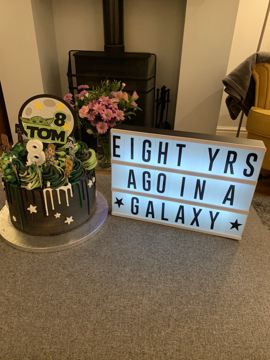 Plenty of coffee needed this morning after yesterday’s birthday antics! I cannot believe my youngest is 8 😳