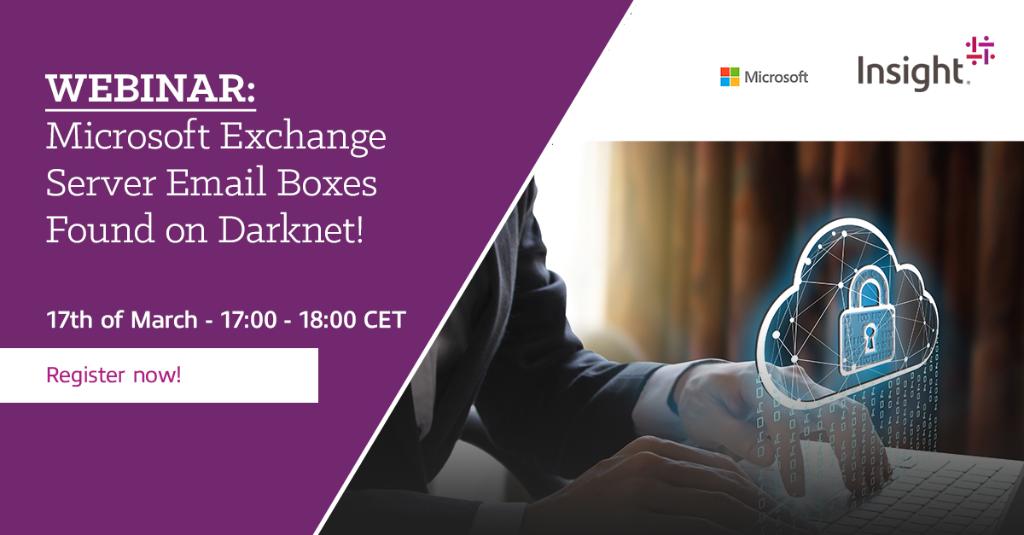 On March 2, it was announced that vulnerabilities have been discovered in Microsoft Exchange server. In this webinar on March 17, Erik Westhovens will share the latest news and give you all the tools available to protect yourselves. Register now! ms.spr.ly/6014VzDoK