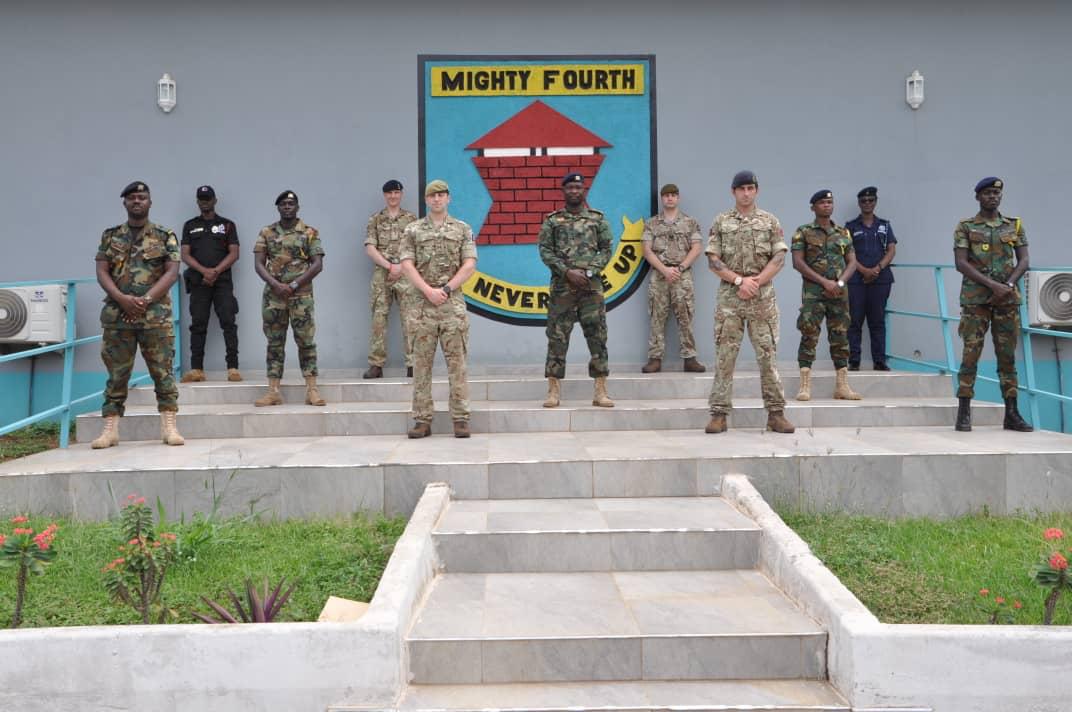 BPST_A's tweet photo. The Explosive Hazard Awareness Training (EHAT) in #Ghana 🇬🇭by a 🇬🇧 C-IED mentoring deployment team in partnership with the @official_gafmil and @GhPoliceService continued last week in Tamale and Kumasi. These included set ups, practical lessons, briefings and debriefings. #UKCSSF https://t.co/C4kWUzjMmF