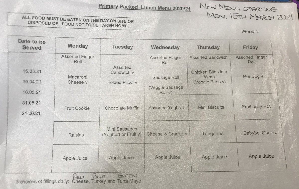 MissDownie_'s tweet photo. A little reminder that the new lunch menu has now started, with a hot food choice available every day 😊 https://t.co/MEqcxYzQmm