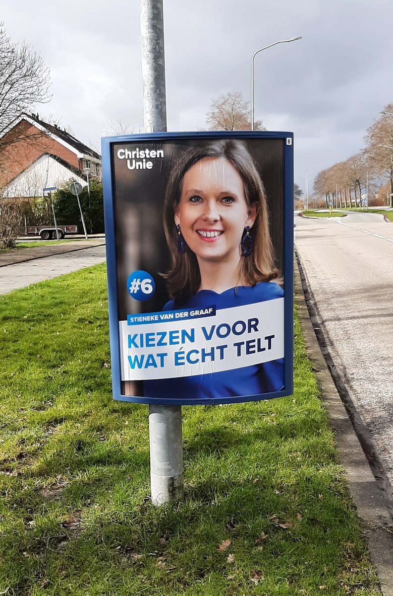 Met je stem op de #ChristenUnie krijg je betrouwbare en betrokken vertegenwoordigers in de TK. Met hoopvolle plannen, werk, eerlijker verdeling vd welvaart en oprechte aandacht voor de regio. Ik stem op #ChristenUnie lijst 8 nummer #6, <a href="/StienekevdGraaf/">StienekevanderGraaf</a> uit #Groningen #Eemsdelta