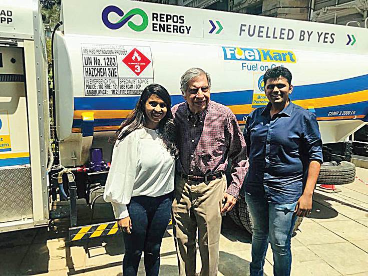 Mr. RATAN TATA ( @RNTata2000) invested as an Angel Investor for an undisclosed amount in Repos Energy for a minority stakeon 26/07/201811/