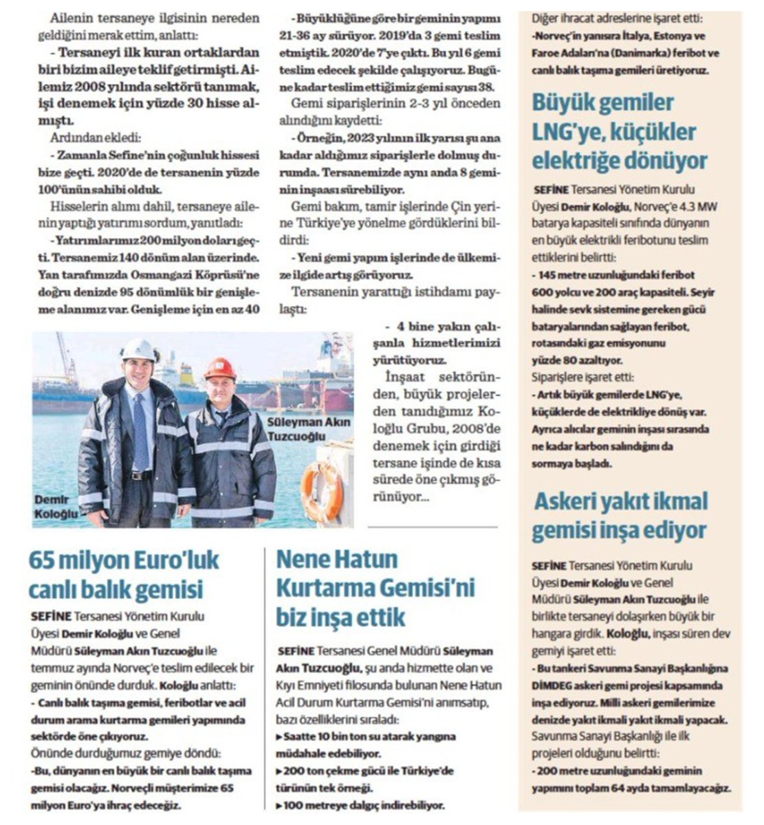 Sefine Shipyard tweet media