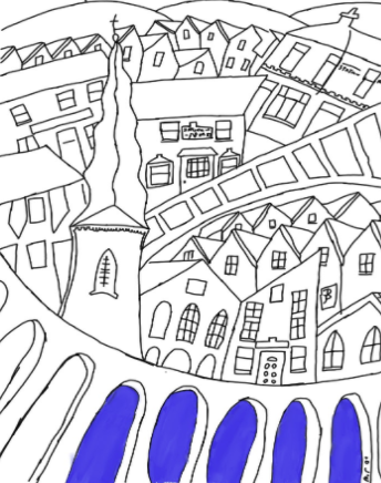 BenPartridgeBTP's tweet photo. Some great work in progress from 7MEV. Who are studying the artwork of Martyn Evans. Can't wait to see them finished! @CyresYr7 @StCyres_ADT #stcyreschat #remotelearning #livelessons https://t.co/flmapJp0B7