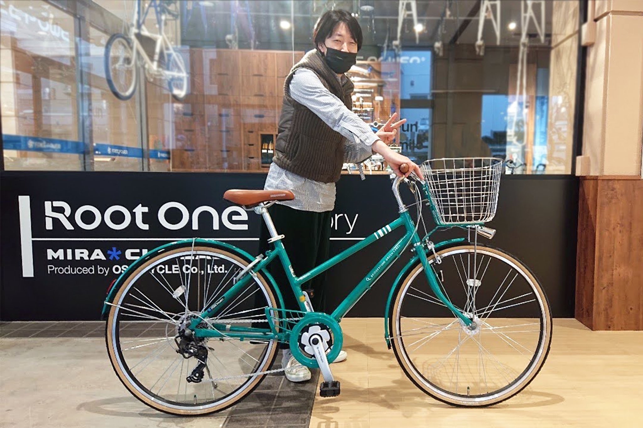 【超お買い得!】ブリジストン クロスバイク スポーツ自転車 マイクローザ