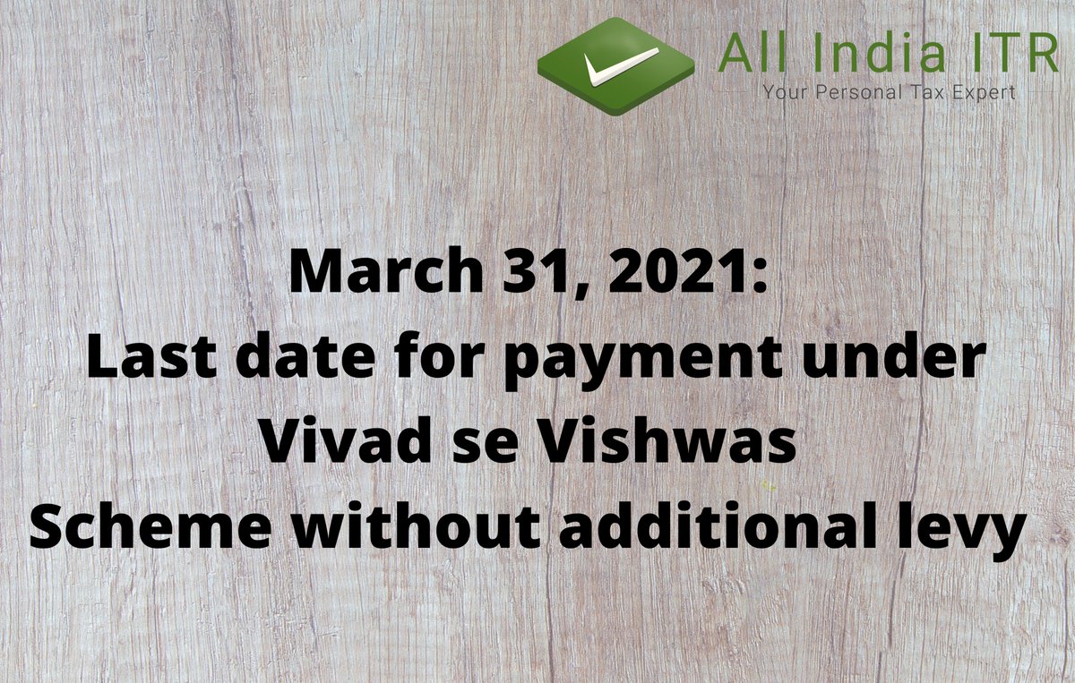 AllIndiaITR's tweet photo. Hurry Up!!

For more queries visit All India ITR (https://t.co/pgCVLl9W46)

#incometax #incometaxreturn #incometaxact #vivadsevishwasscheme #ITR #allindiaitr https://t.co/hzN5CrtyjT