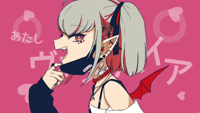 「あたし  ヴァンパイア 
       いいの?  吸っちゃっていいの?」
ヴァンパイア/DECO*27

 モデル/🍼魔界ノ りりむ🍓さん
 #りりむとおえかき 
 #魔界ノりりむはお姫様 
