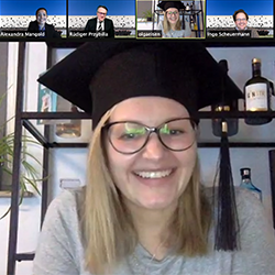 Absolventenfeier mal anders #absolventenfeier #online #studium #bachelor #master #berufsbegleitend #glücksmomente #prost #feiernmitfreunden #happy #proudofyou #goodjob #graduateschool #graduatecampus #hochschuleaalen #hfsw #weiterbildung