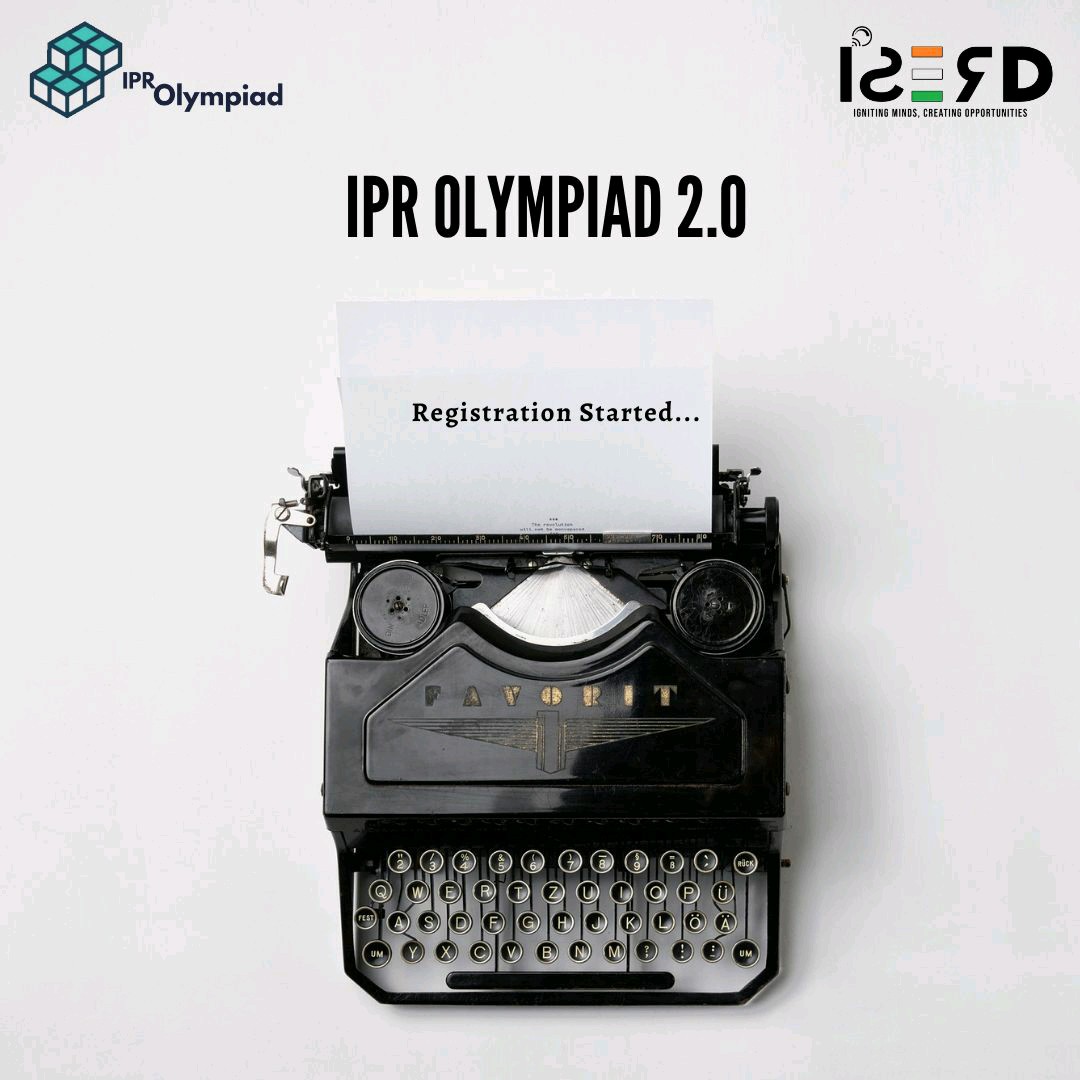 iserdindia's tweet photo. ISERDIndia Analytics presents India's first of its kind #National #IPR #Olympiad 2.0 version for #school/#college #Students, #teachers, #researchers and #professionals.
Register Today!
https://t.co/luBHOb3Zs9
#patents #copyright #trademarks #education #iprolympiad #iserdindia https://t.co/RCjl7s39N9