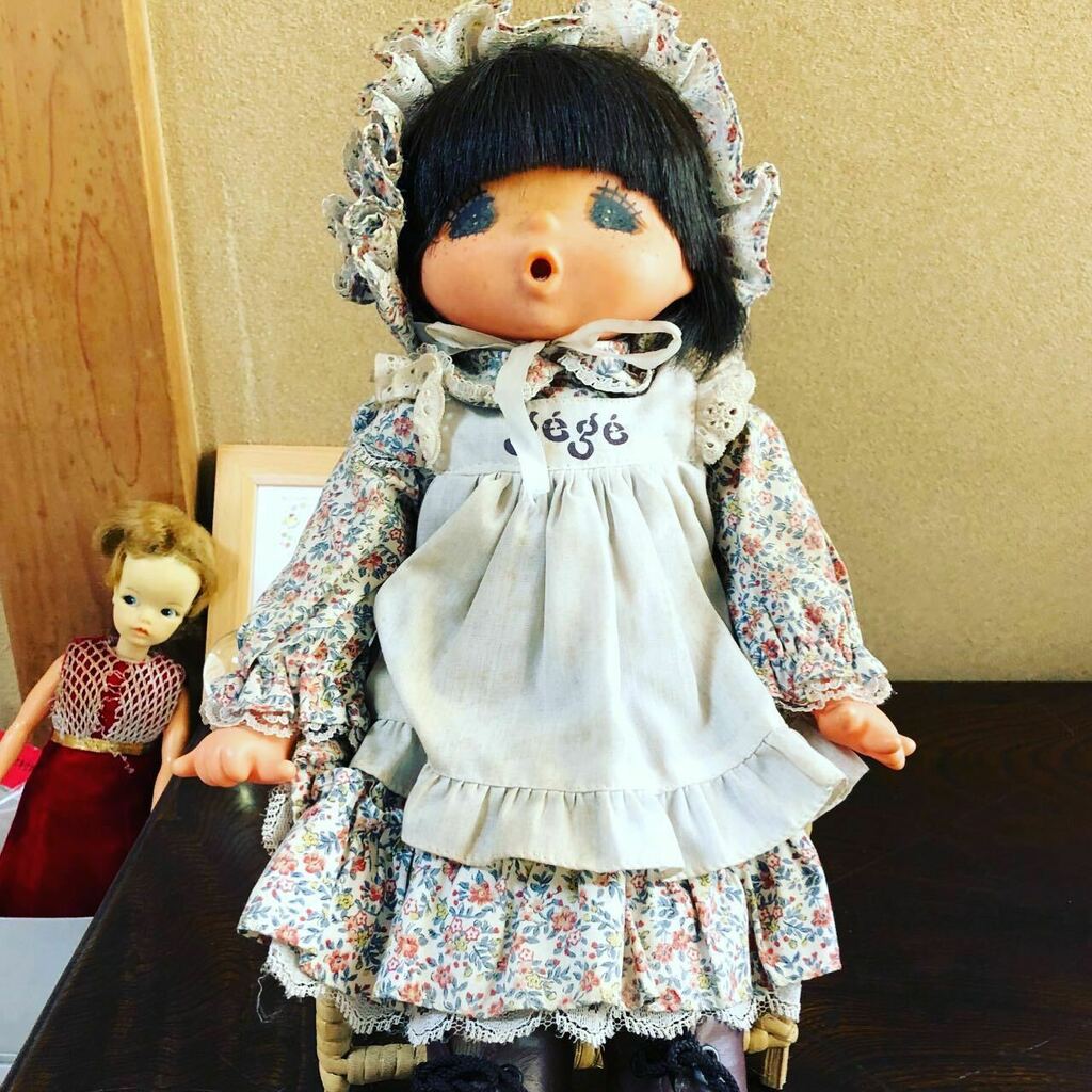 レトロ スリーピングアイ ベビー おしゃぶり 人形 赤ちゃん 昭和レトロ