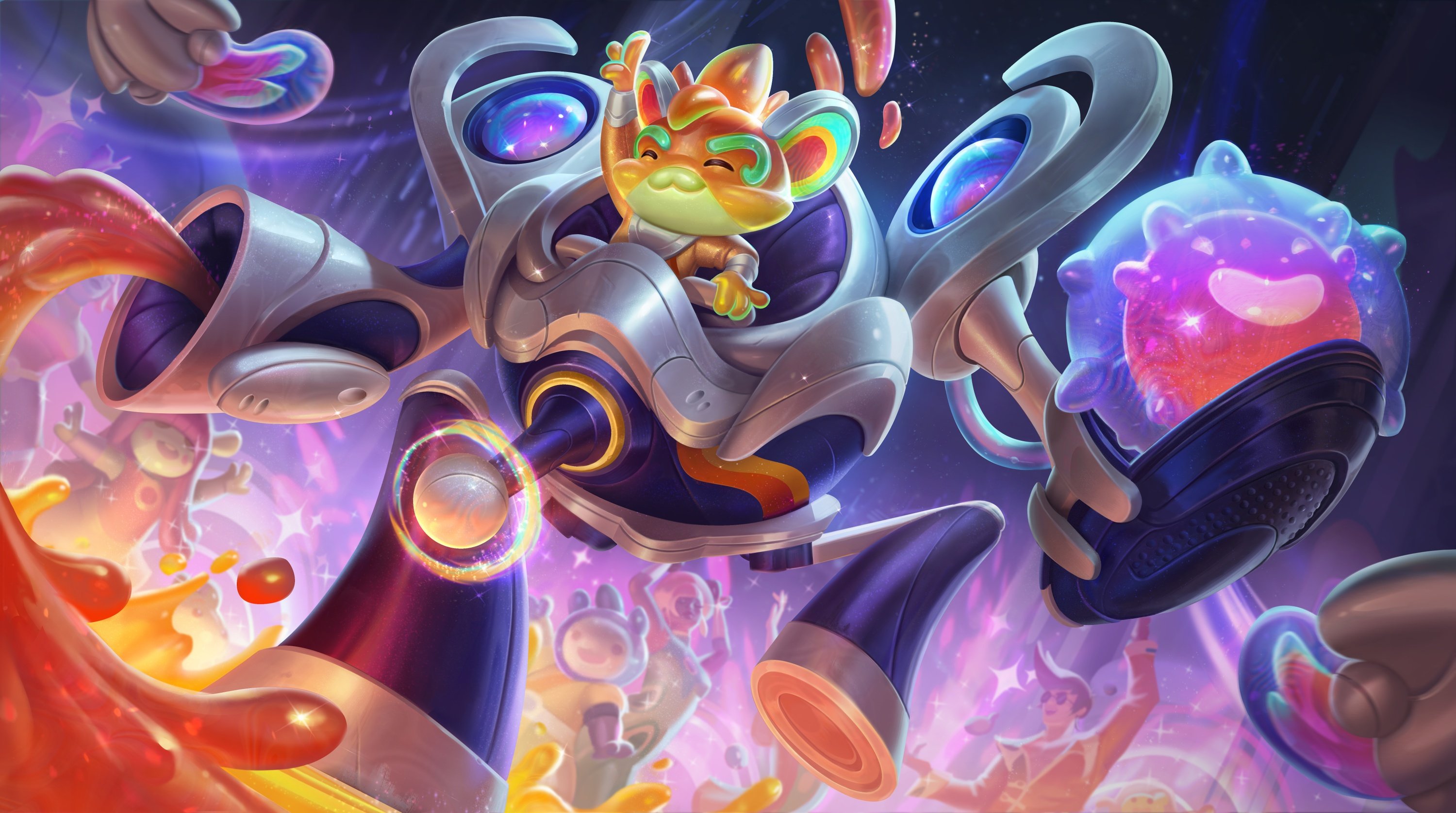 Space Groove Rumble Skin