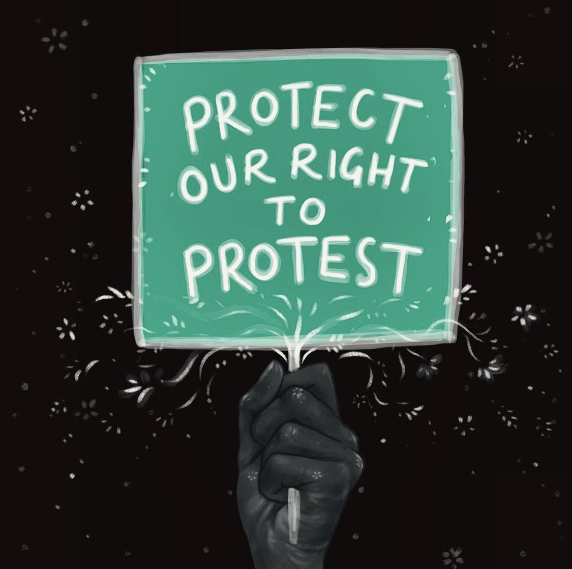 This effects us all, whatever your politics, whatever your life looks like, but most of all it effects those marginalised groups that have tried every other avenue. We must #protectourrighttoprotest Without a voice we are silent and that sounds like a shit idea to me.