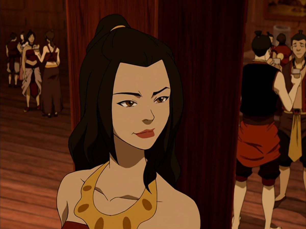 azula always genuinely smiles whenever she sees she made someone happy i ju...