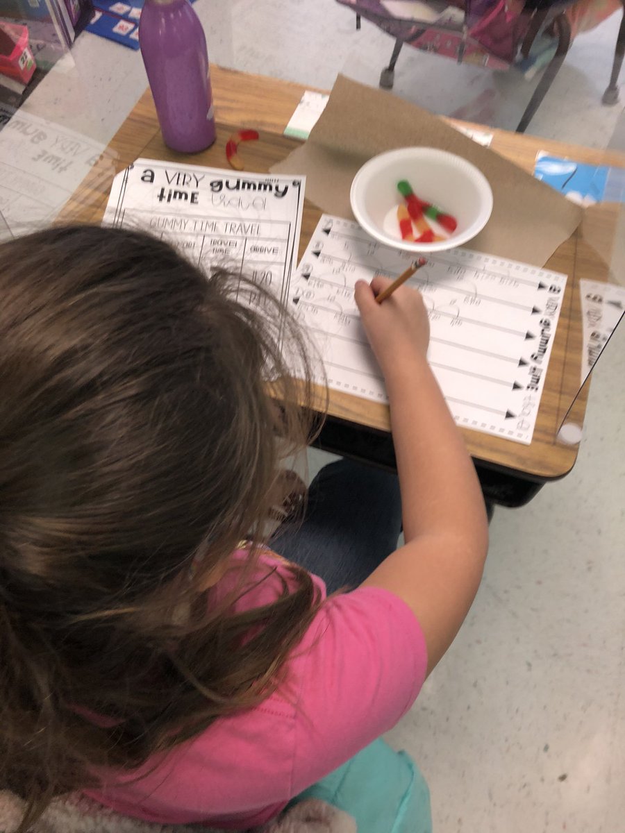 MsDuncan212's tweet image. On Monday we had a very gummy time finding elapsed time. #magicofmath